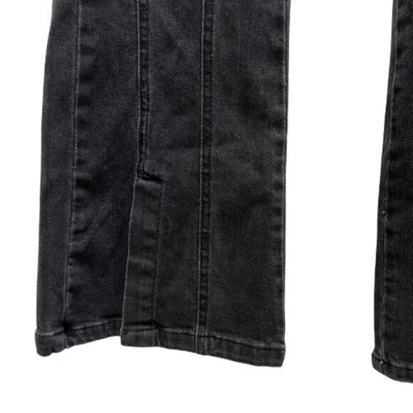 Free People We The Free CRVY Ring the Alarm Denim Jumpsuit Black Size M NEW - Picture 13 of 13